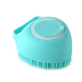 Escova de Banho e Massageador de Silicone com Dispenser para Pet - Dant Rei Store